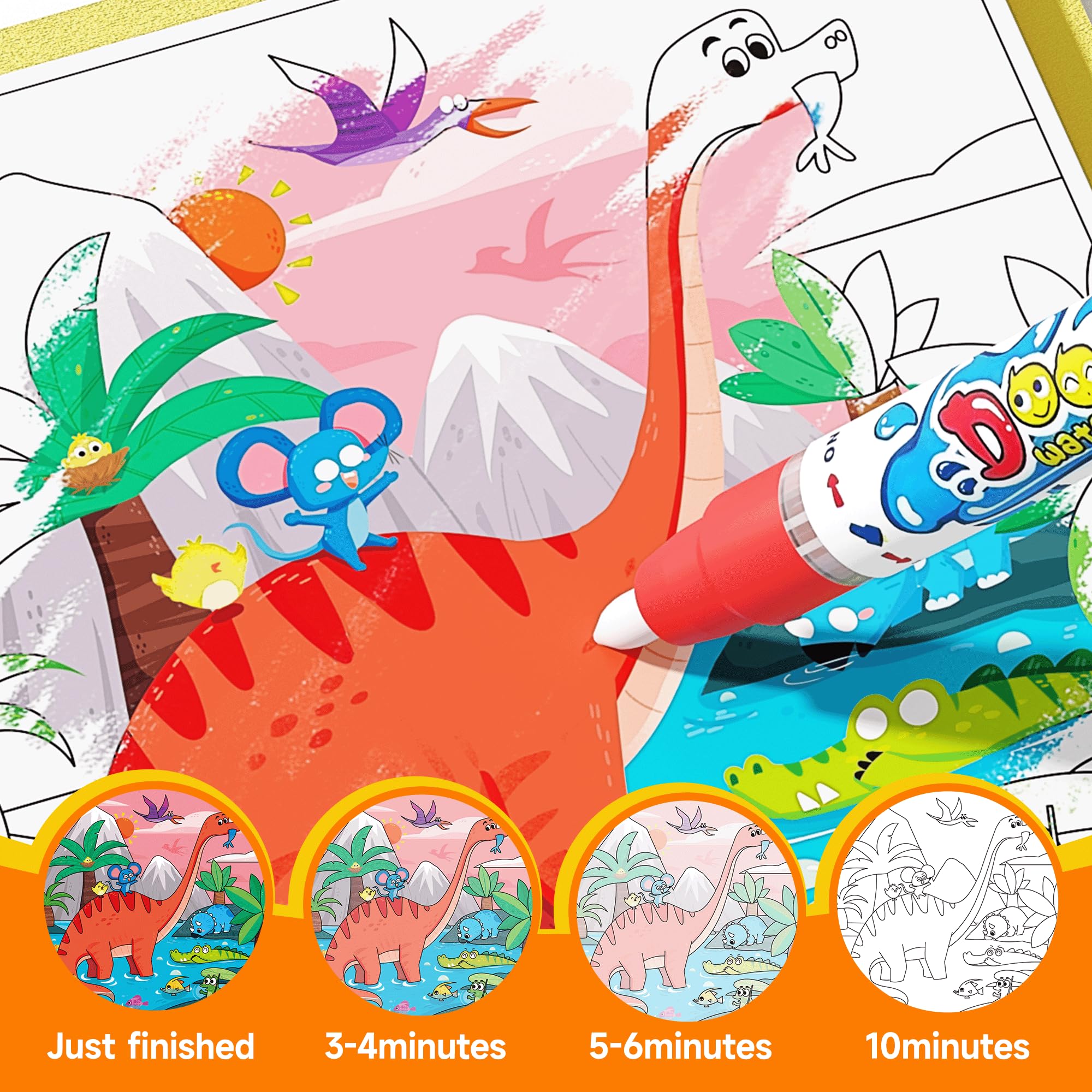 3 Pack Magic Watercolor Books - image 5
