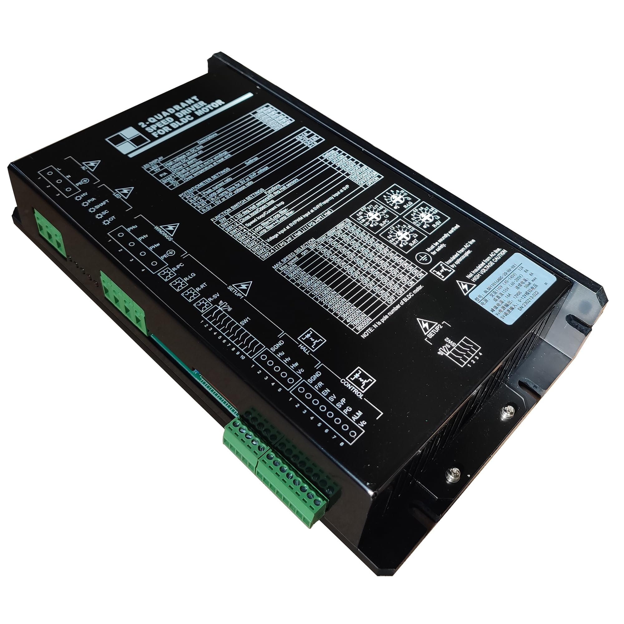 INTSUPERMAI Line Portable Boring Machine Controller, Boring Bar Rotation Controller Driver for XDT40 XDT50, Upgraded Design