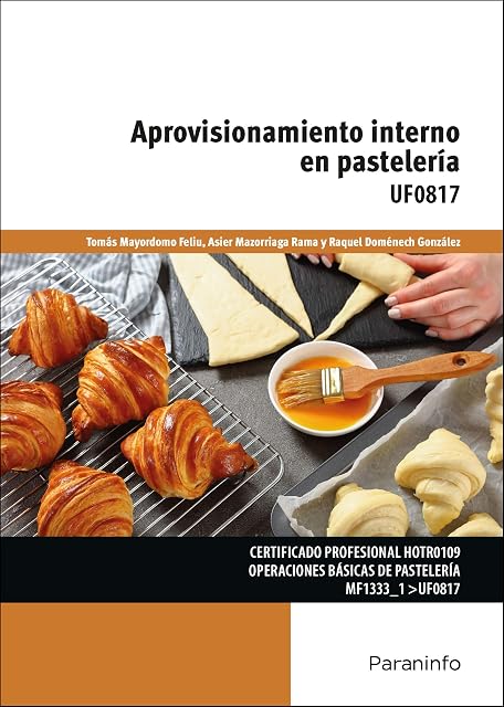 Portada de Aprovisionamiento interno en pastelería