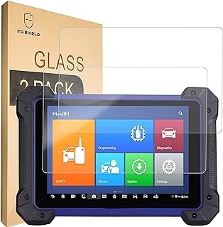 Mr.Shield [2-PACK] Screen Protector For Autel MaxiIM IM608 Pro/IM608/IM608 Pro II/IM608S II/IM608 II 10.1inch [Tempered Glass] [Japan Glass with 9H Hardness] Screen Protector