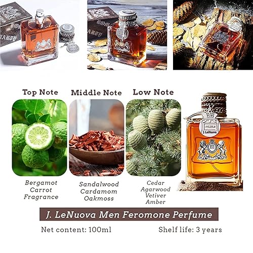 Miniatura 7 de Alpha Men - Perfume de feromonas para hombres, atrae a mujeres y hombres, perfume de feromonas de larga duración para más confianza y romance (1.7