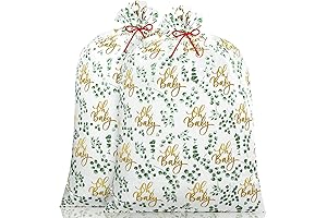 Yingzhao Large Gift Bags for Baby Showers, 2-Piece 80 x 60 in Jumbo Gift Bags
