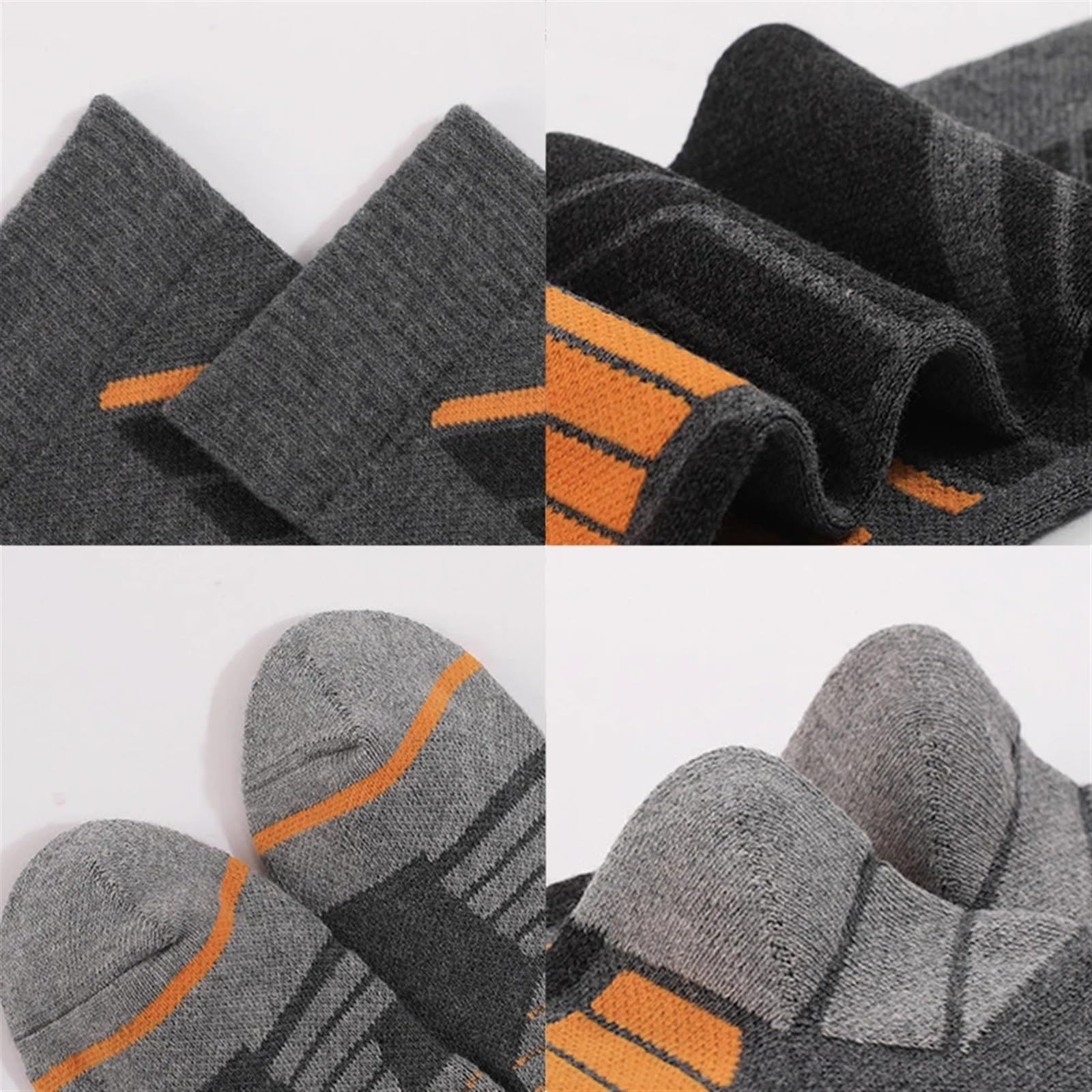Chaussette Ski Chaussettes de Ski Hautes d'hiver en Coton à séchage Rapide, Chaussettes randonnée Confortables for Femmes et Hommes, Bas Chauds, Sport d'escalade