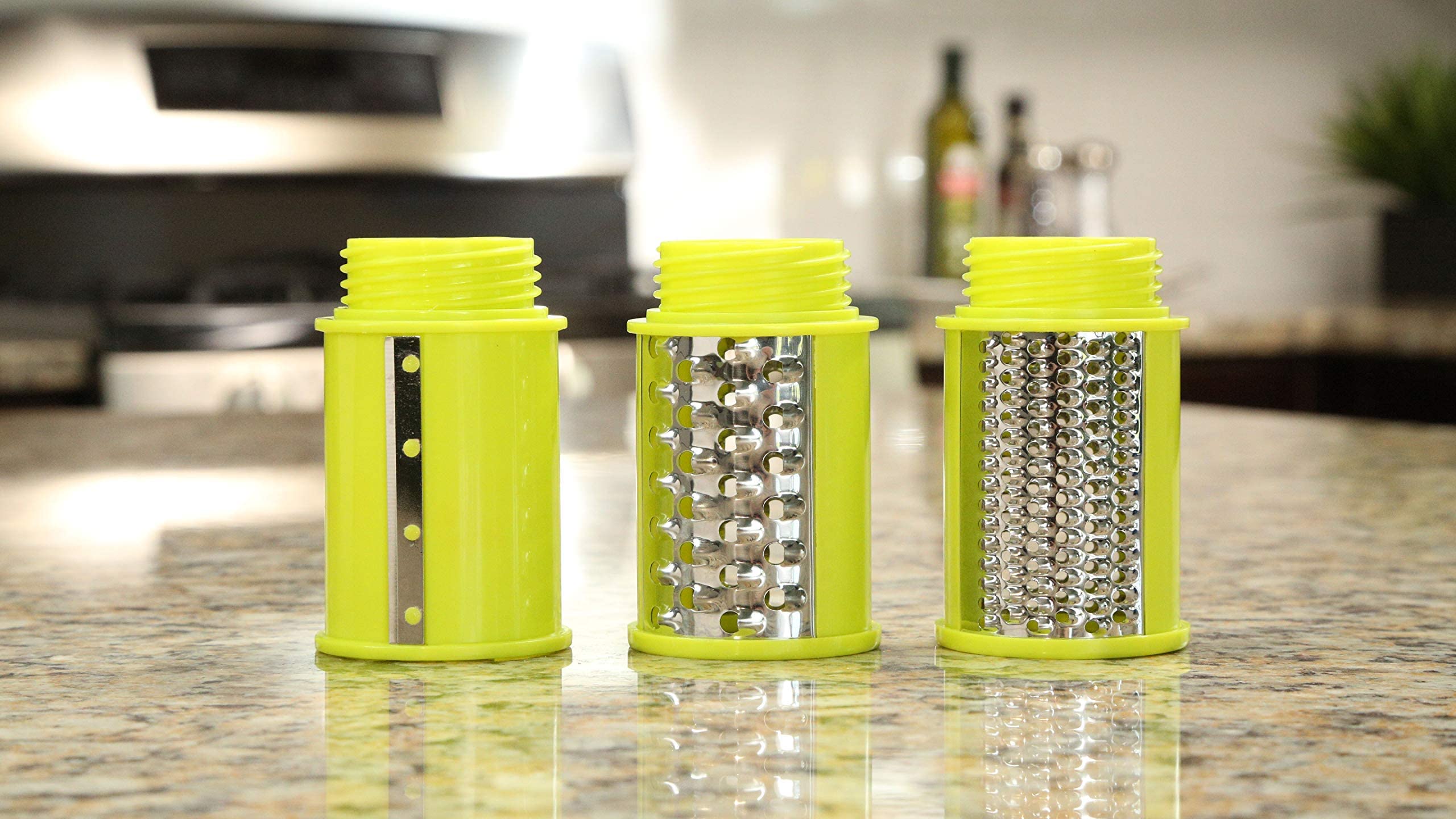 BEST DIRECT Starlyf fast slicer Comme vu à la TV Cheese Grater Trancheuse Légumes Multifonction Professionnelle – Coupe Légumes & Fruits avec Différentes Lames, Couteau en Acier