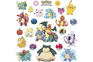 RoomMates Pokemon Peel and Stick Wall Decals