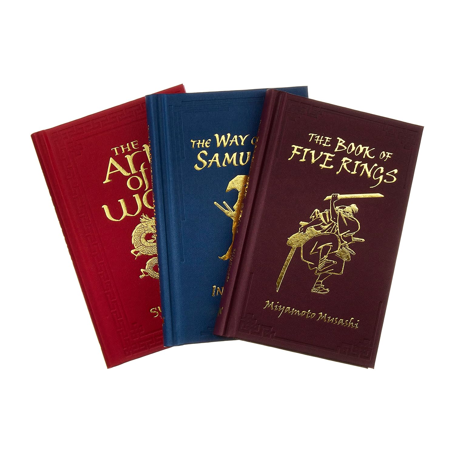 The Path of the Warrior Ornate Box Set: The Art of War, The Way of the Samurai, The Book of Five Rings (Arcturus Ornate Classics)
