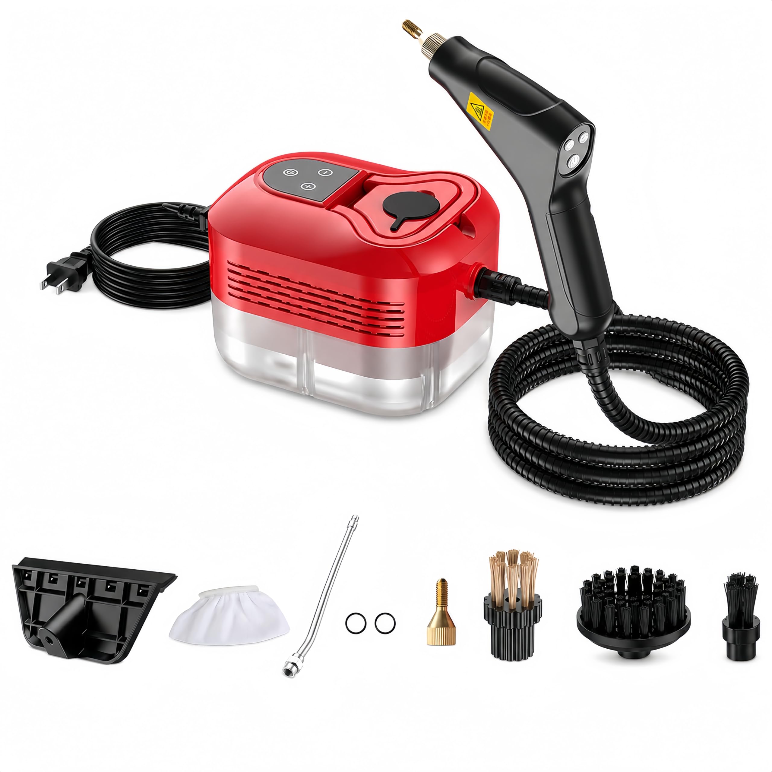 View 1 of ?Steam Cleaner,Handheld Steam Cleaner for Cleaning,2500W Portable Steam Cleaner with 6-Level Adjustable,High Pressure Steam Gun for Home, Kitchen, Bathroom