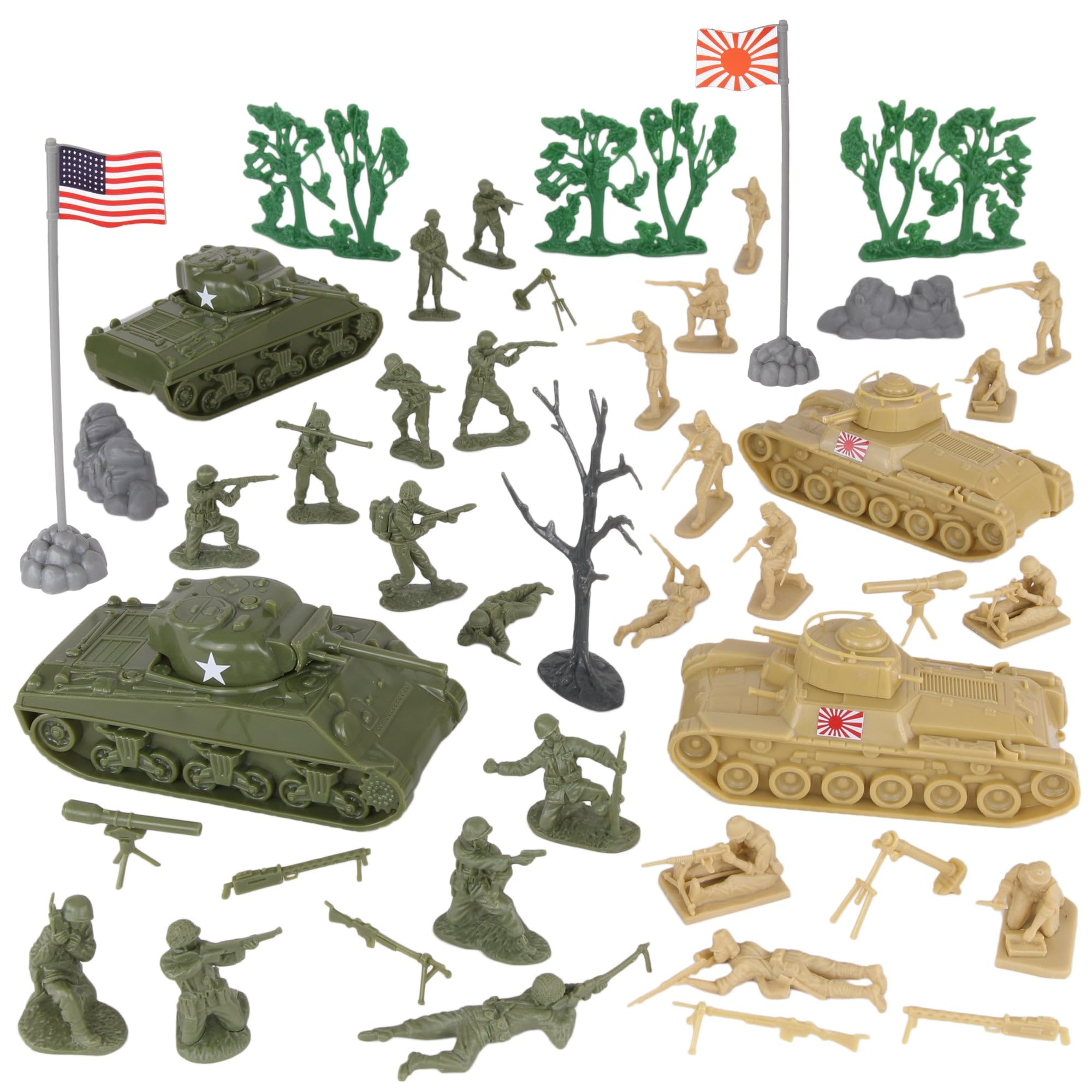 Amazon.com: BMC CTS WW2 Battle of Saipan - Plastic Army Men 45pc Amazon.com: BMC CTS WW2 Battle of Saipan - Plastic Army Men 45pc