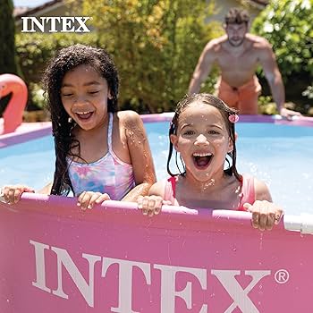 intex プール　3x2 Amazon.co.jp: Intex rectangle frame pool 9 feet 10 inches x
