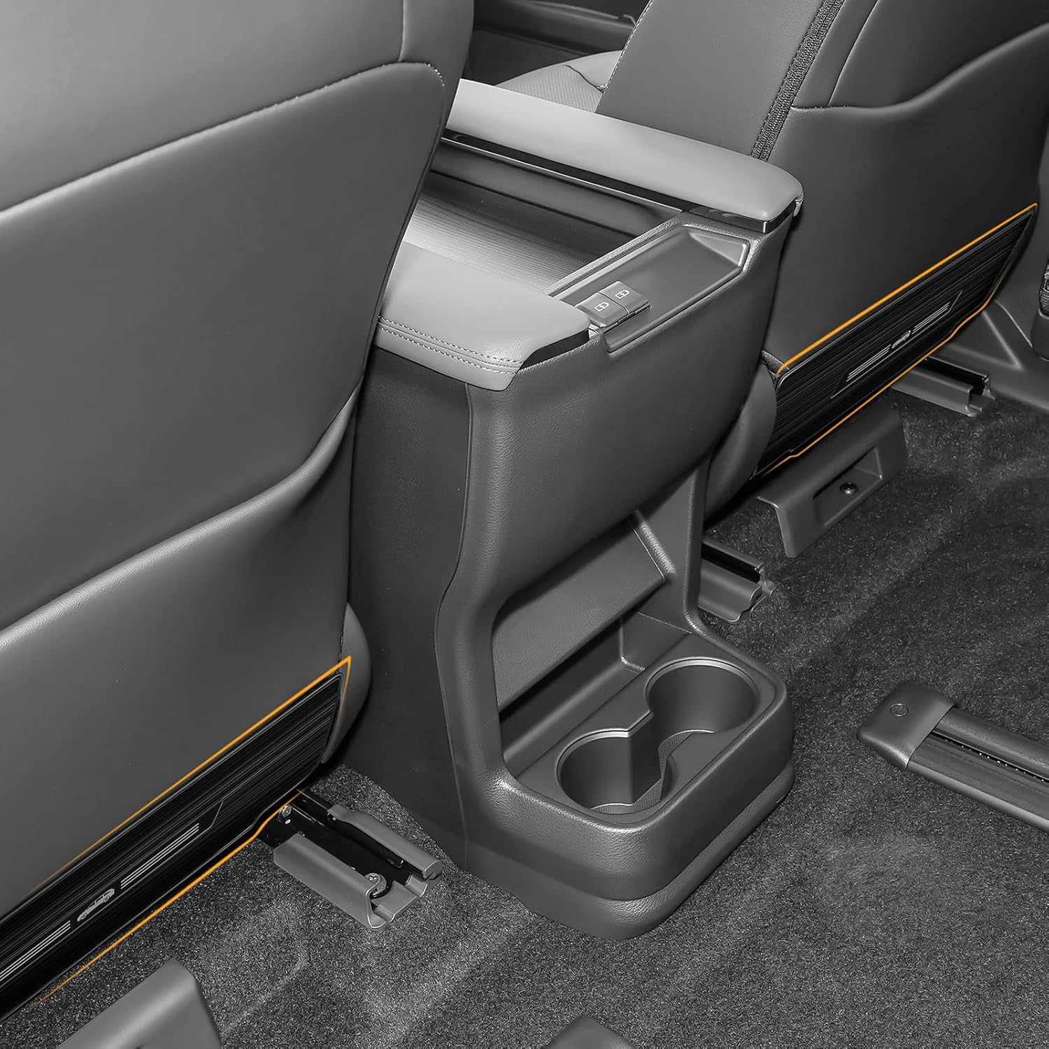 Back Seat Protector Compatible with Toyota Sienna 2021-2025 2026 Accessories Stainless Steel Material Car Seat Cover Automotive Interior Protectors