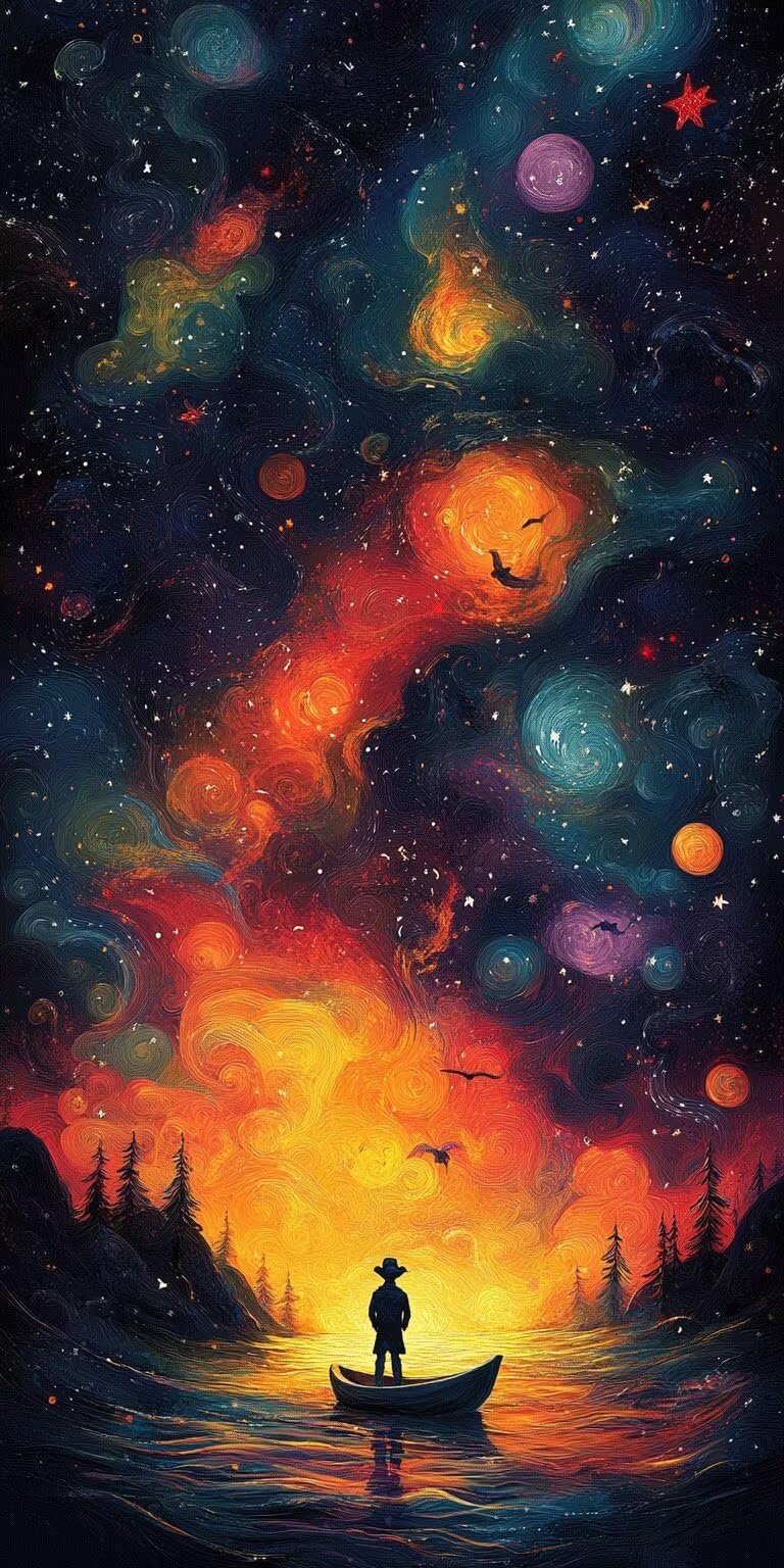 Dipingere con i Numeri Adulti astrattoStelle, 100x200cm, k-32 | Paint by Numbers Senza Cornice, Quadri da Dipingere Numerati, Decorazioni Parete, Oggetti Decorativi per la Casa