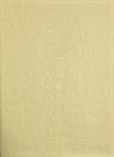 Miniatura 3 de Nuevo mantel de encaje de vinilo de ganchillo, 70" redondo, hueso beige