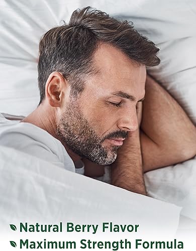 Miniatura 3 de Tabletas de melatonina  12 mg  150 unidades  Vitaminas de disolución rápida  Suplemento sin OMG y sin gluten para adultos  Sabor natural a bayas