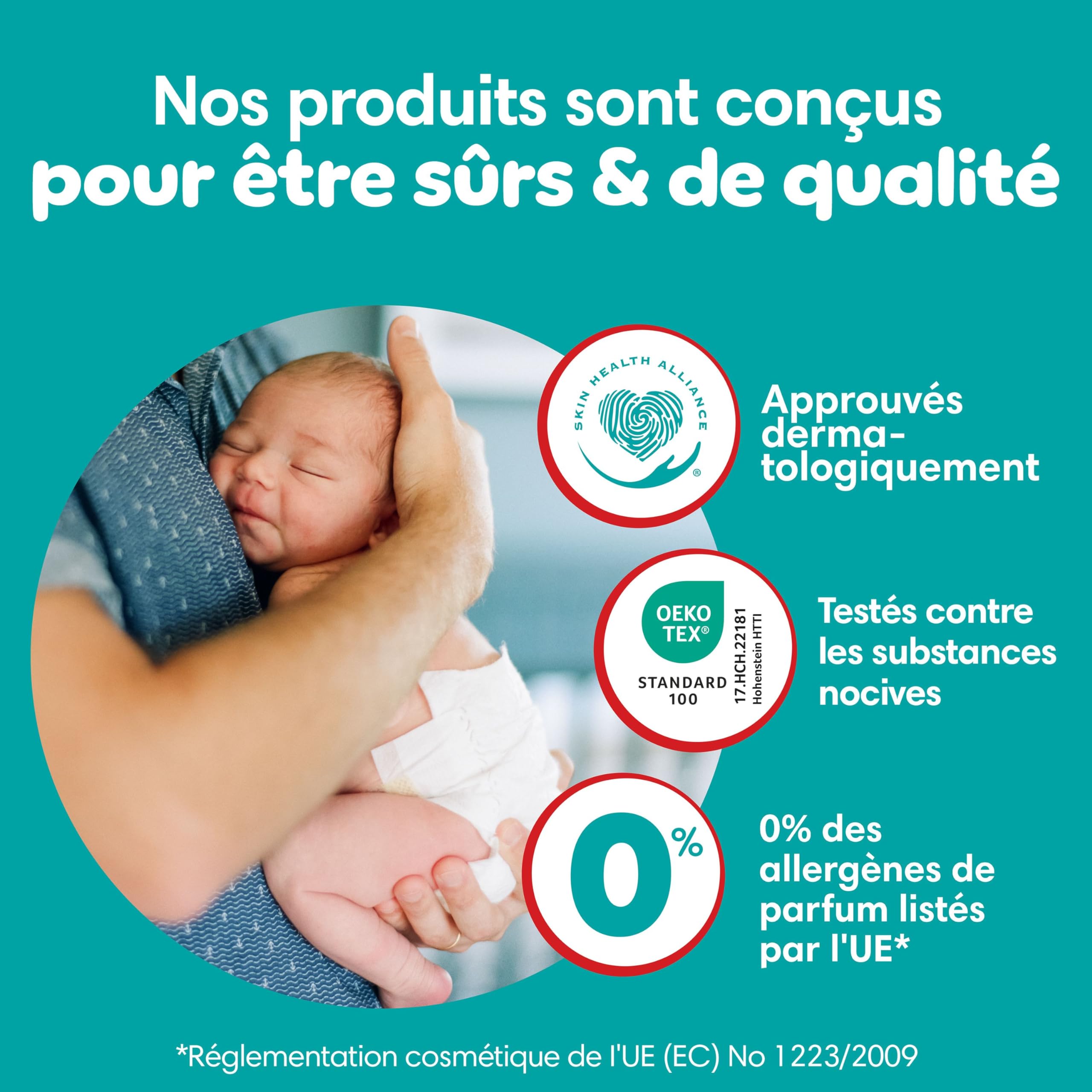 Pampers Couches-Culottes Baby-Dry, Taille 3, 192 Couches, 6kg - 11kg, Avec Une Poche Stop & Protect Pour Éviter Les Fuites À L’Arrière