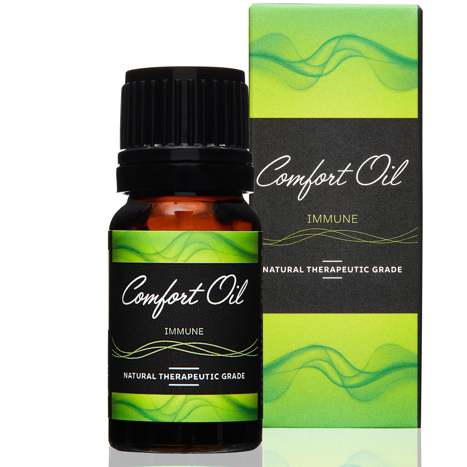 Comfort Oil: Immune – Natural Essential Oils Blended for Immune Support & Wellness - Steam, Inhale, Diffuser Use