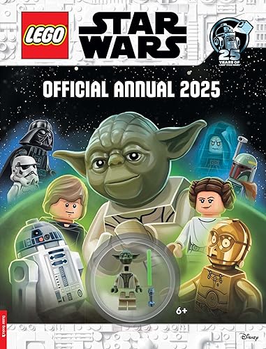 LEGO® Star Wars™: Official Annual 2025 (with Yoda minifigure and lightsaber) (LEGO® Annual)