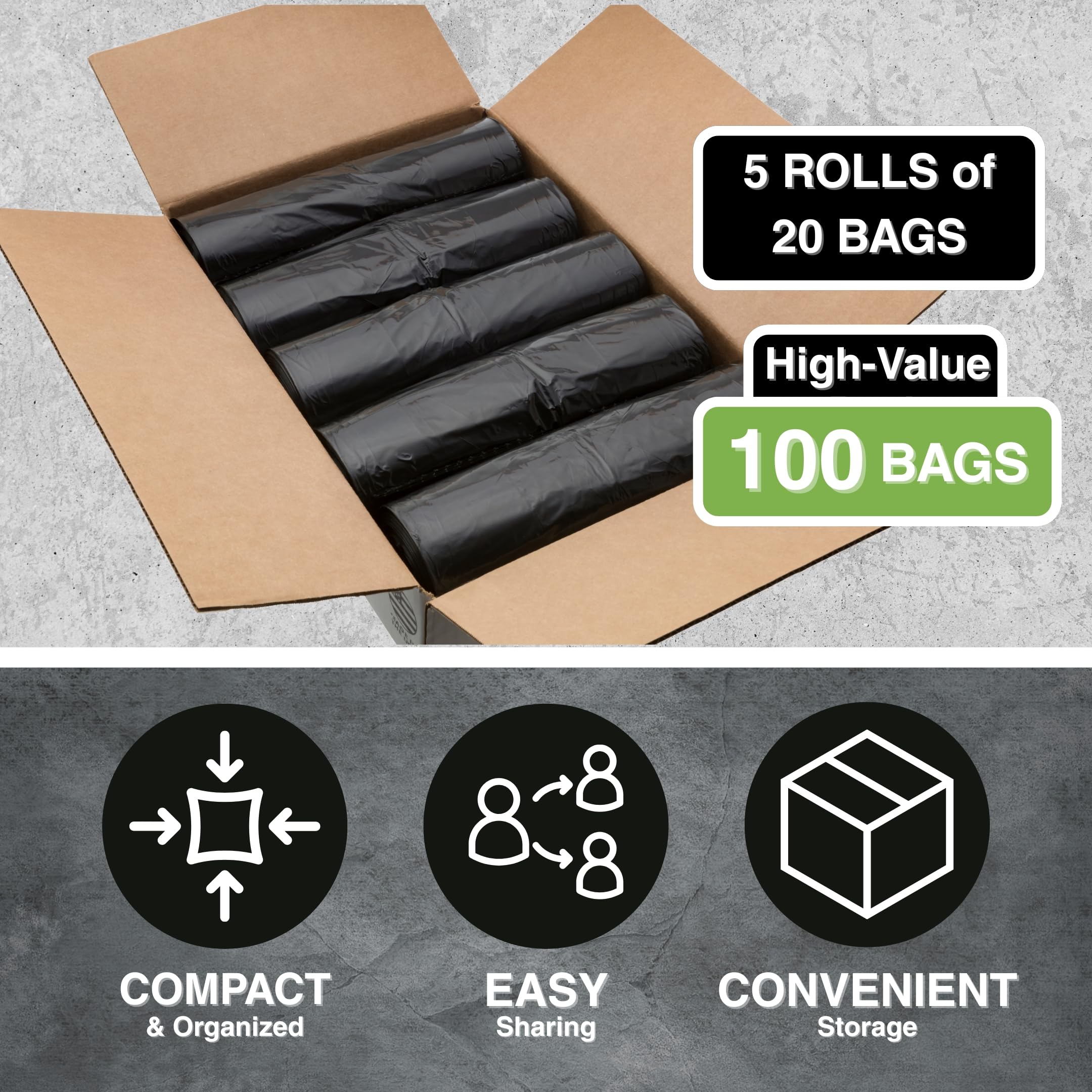 Melitta, Sacchetti Per La Spazzatura, Con Laccetto Elastico, 60 Litri - Foto 6