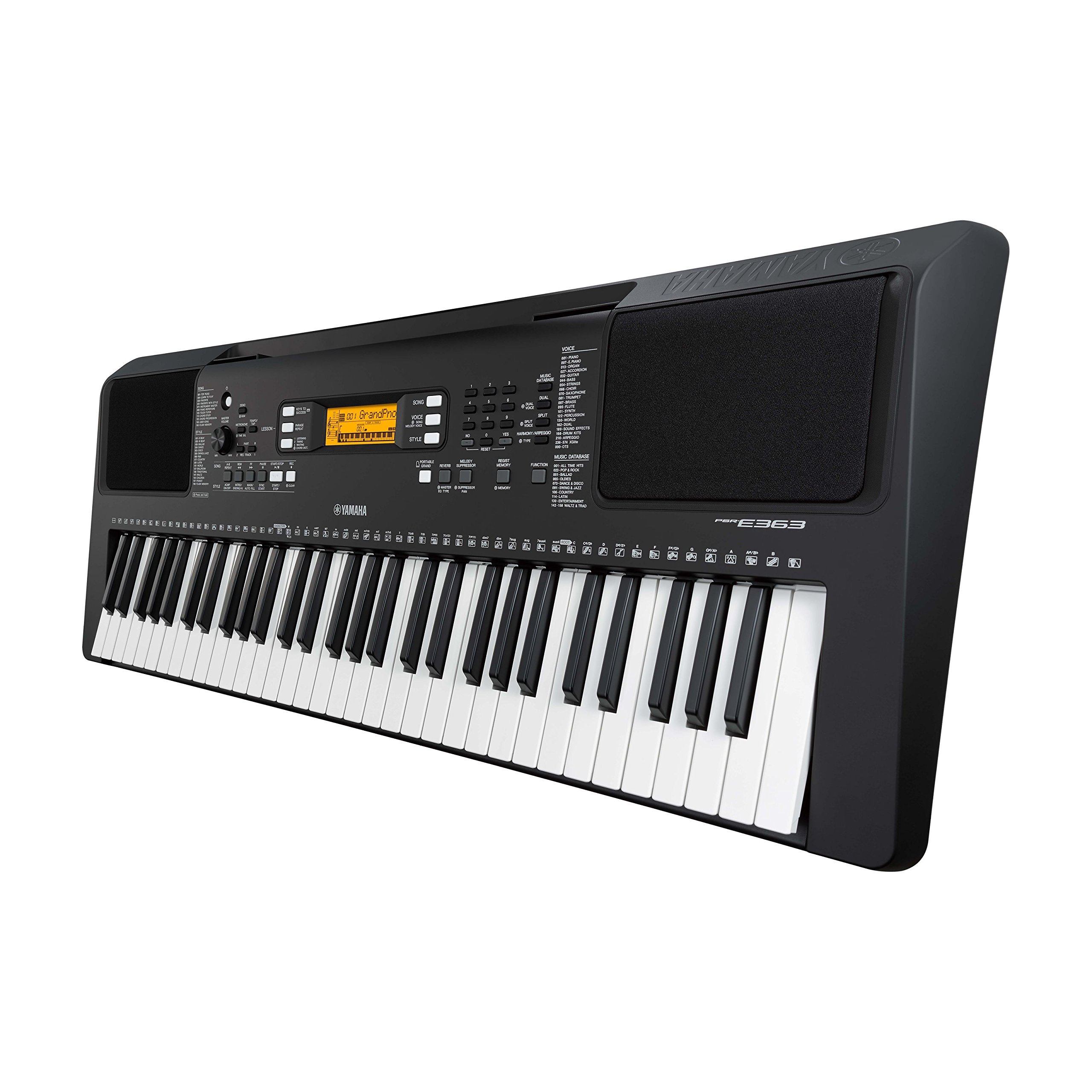 Yamaha PSR-E373 61 Tuşlu Org (Siyah) : Amazon.com.tr: Müzik
