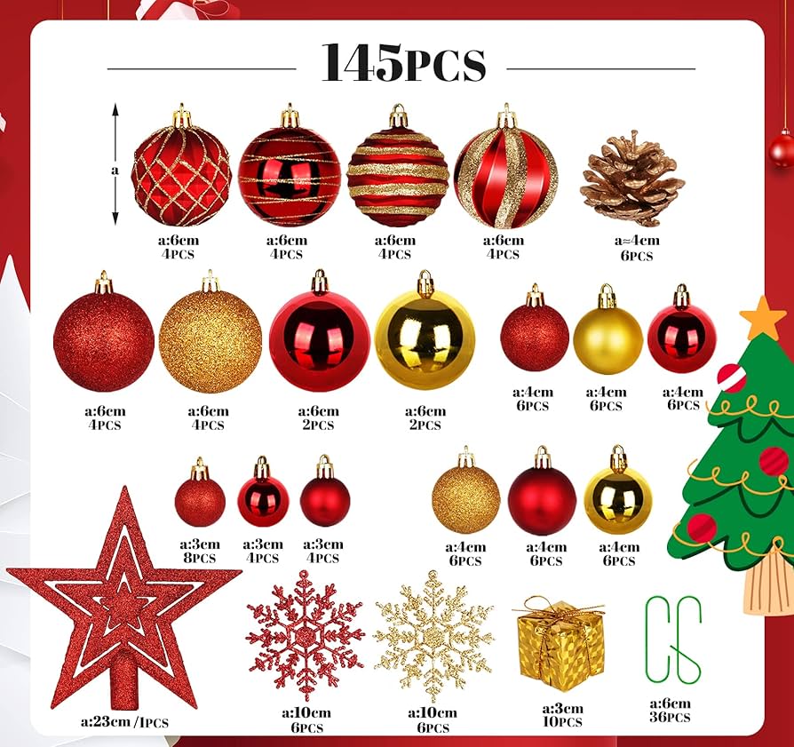 Types of christmas ornaments Clearance