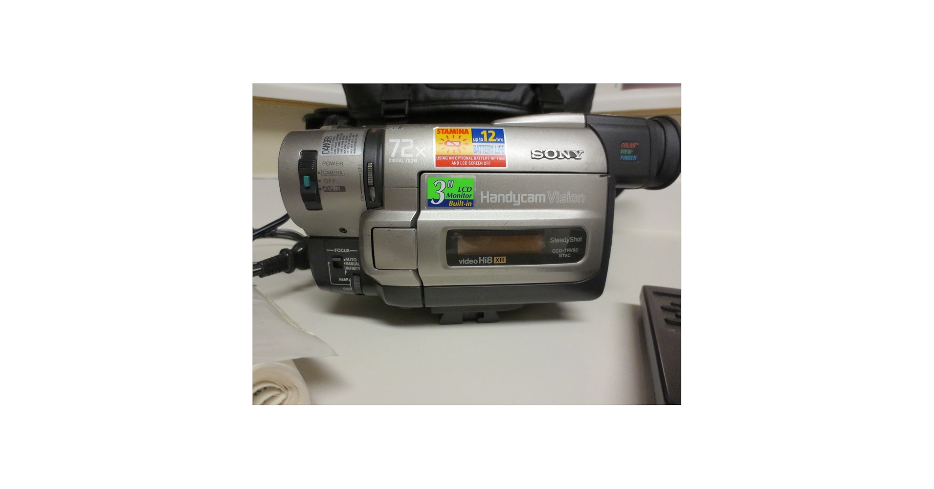 Amazon.com : Sony Handycam Ccd-trv93 Hi8 Video Camera