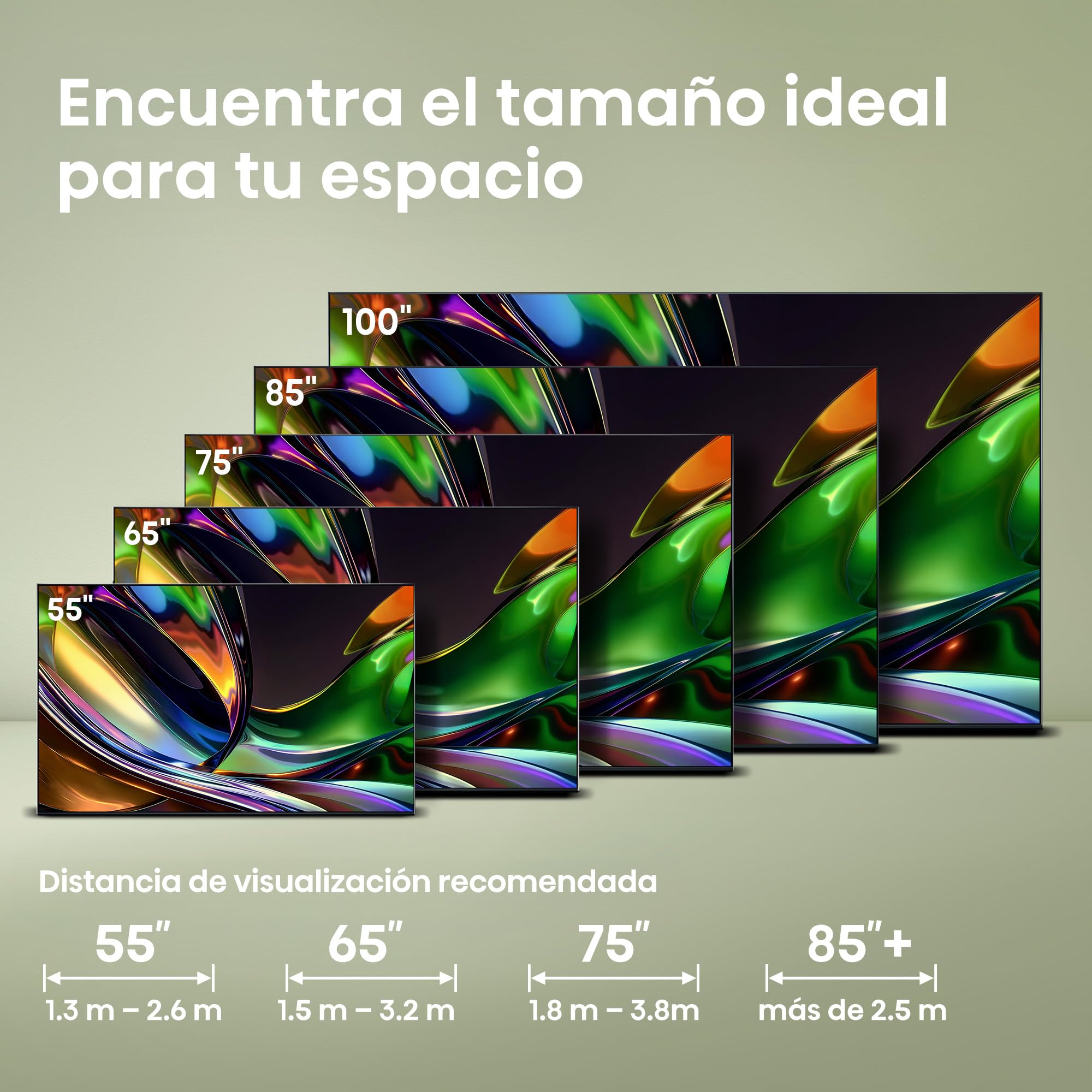 Hisense 85UR8S - RGB MiniLED Smart TV 85 Pulgadas, Hi-View AI Engine RGB, Modo Juego 180 Hz Nativos, Anti-Reflection & Glare-Free, Sonido Envolvente 2.1.2, IMAX Enhanced, Dolby Vision IQ, HDR10+