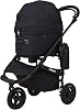 AirBuggy for Pet DOME3 SET REGULAR EARTH BLACK AD3201 Regular Earth Black Dome 3 AirBuggy Outing Foldable
