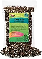 Premium Monstera Potting Soil - Quick Drain Potting Soil for Growing and Repotting Monstera Deliciosa/Swiss Cheese Plant - 1 Quart Bag
