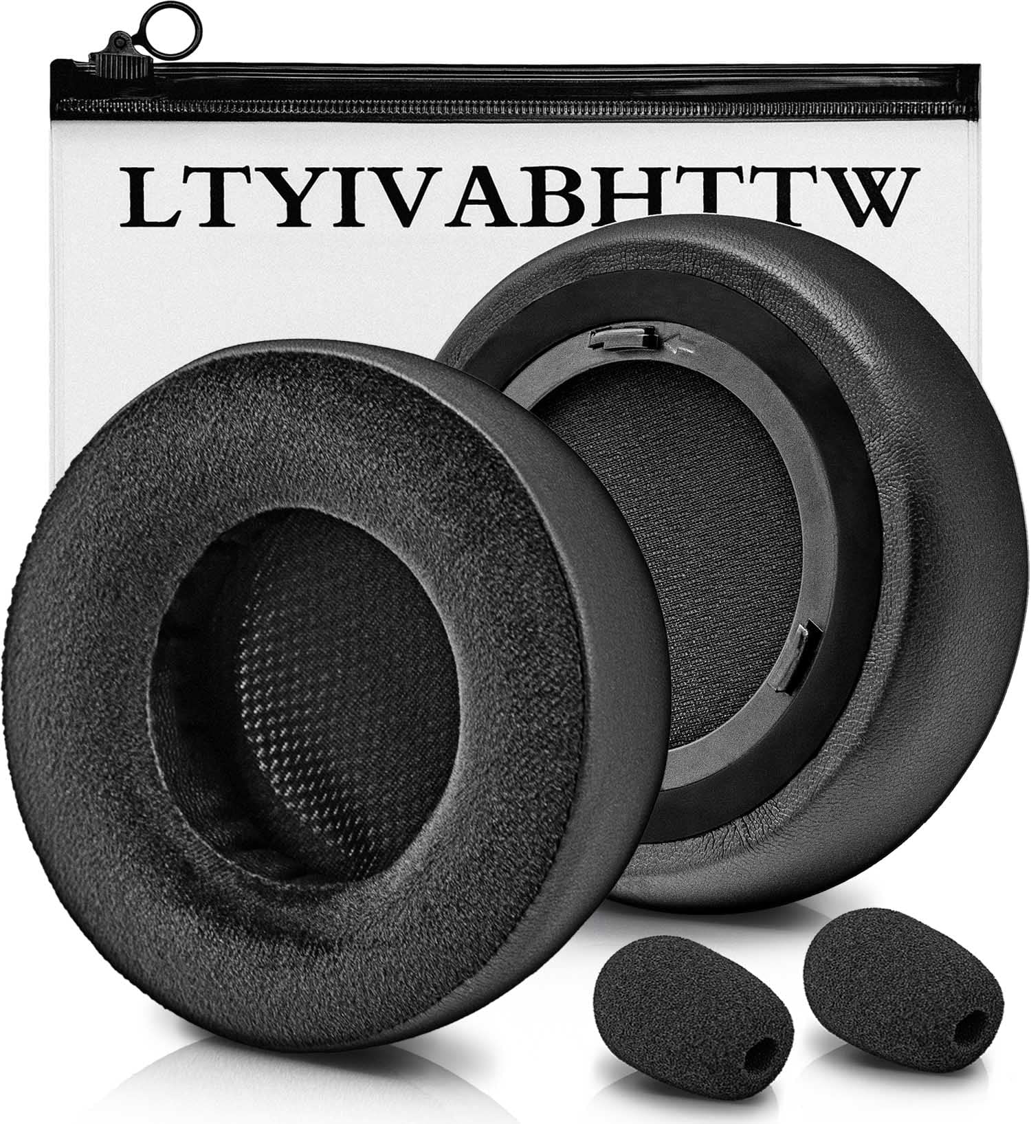 Virtuoso XT Earpads - Compatible with Virtuoso RGB Wireless SE Gaming Headset, with Microphone Foam I Thicker Memory Foam Replacement Ear Cushion (Hybrid Velour)
