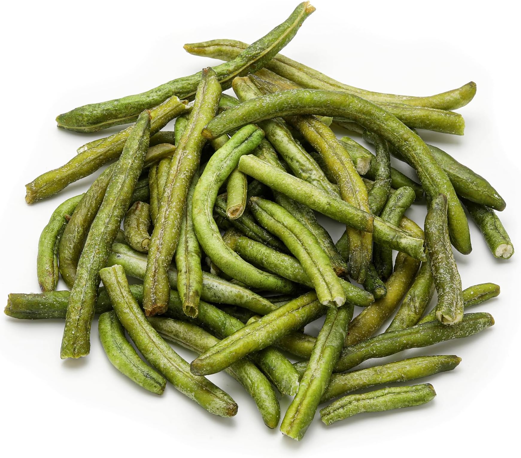 NUTS U.S. - Green Bean Chips | Sea-Salted | 100% Natural | Delicious and Fresh | Bulk Chips (2.2 LBS)