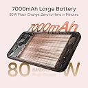 OPPO A6 Pro 5G Smartphone 8+128GB Brown gallery image
