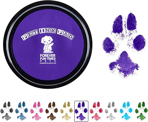 Miniatura 9 de Kit de impresión de huellas de mascotas Kit de impresión de huellas de tinta para perros Kit de impresión de huellas de mascotas una