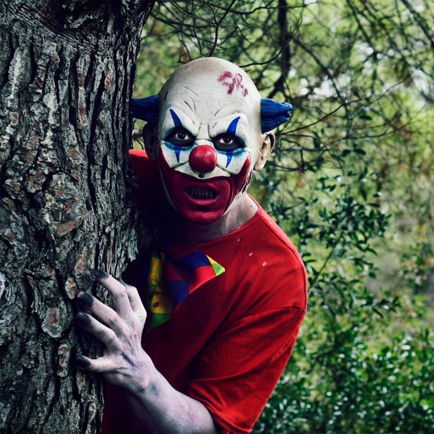 Łysa głowa kapelusz perukowy, łysa peruka, łysy kapelusz, kapelusz na kostiumy na Halloween, akcesoria do maski, kapelusz cosplay dla dorosłych dzieci, Beżowy, M