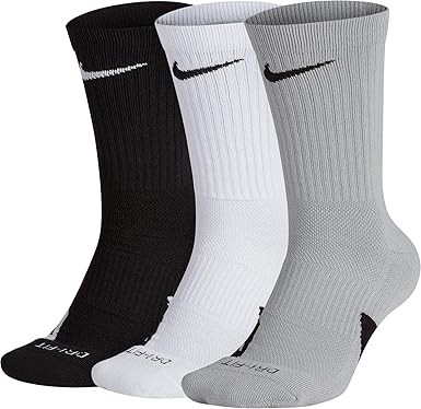 elite basketball crew socks