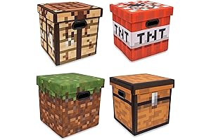 Minecraft Storage Bins for Kids Room