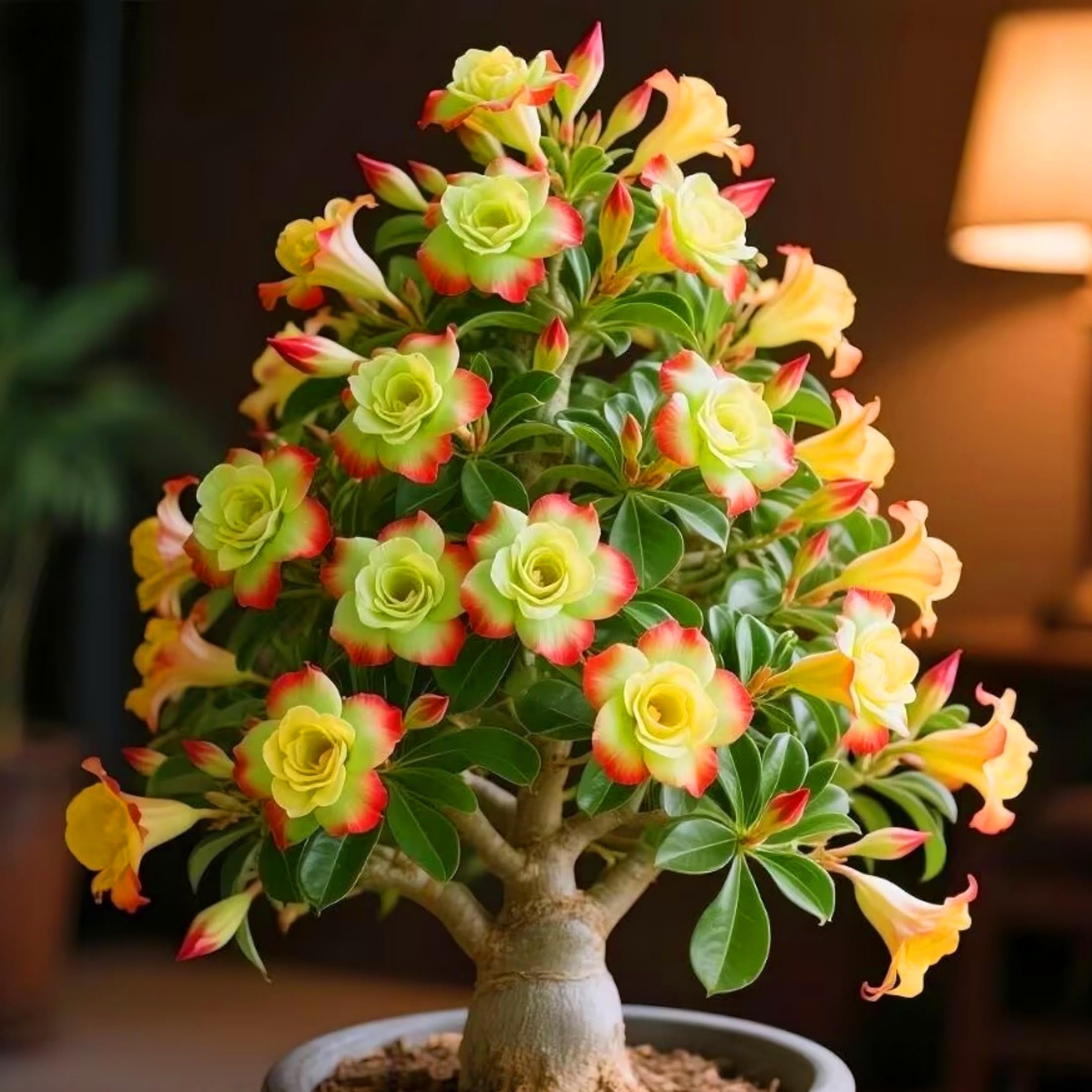 Attractive Desert Rose Ideal for Creative Interior Design - 2 Bulbs C