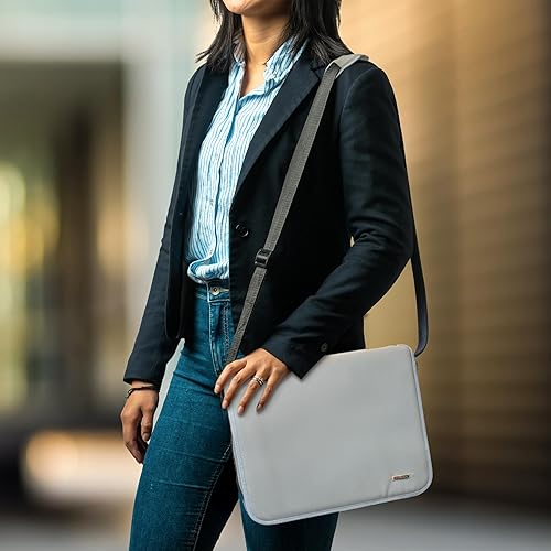 Miniatura 5 de The Beadsmith Voyager - Estuche para tablero de trabajo, almacenamiento y organizador para hacer joyas, estuche de viaje con correa para el hombro