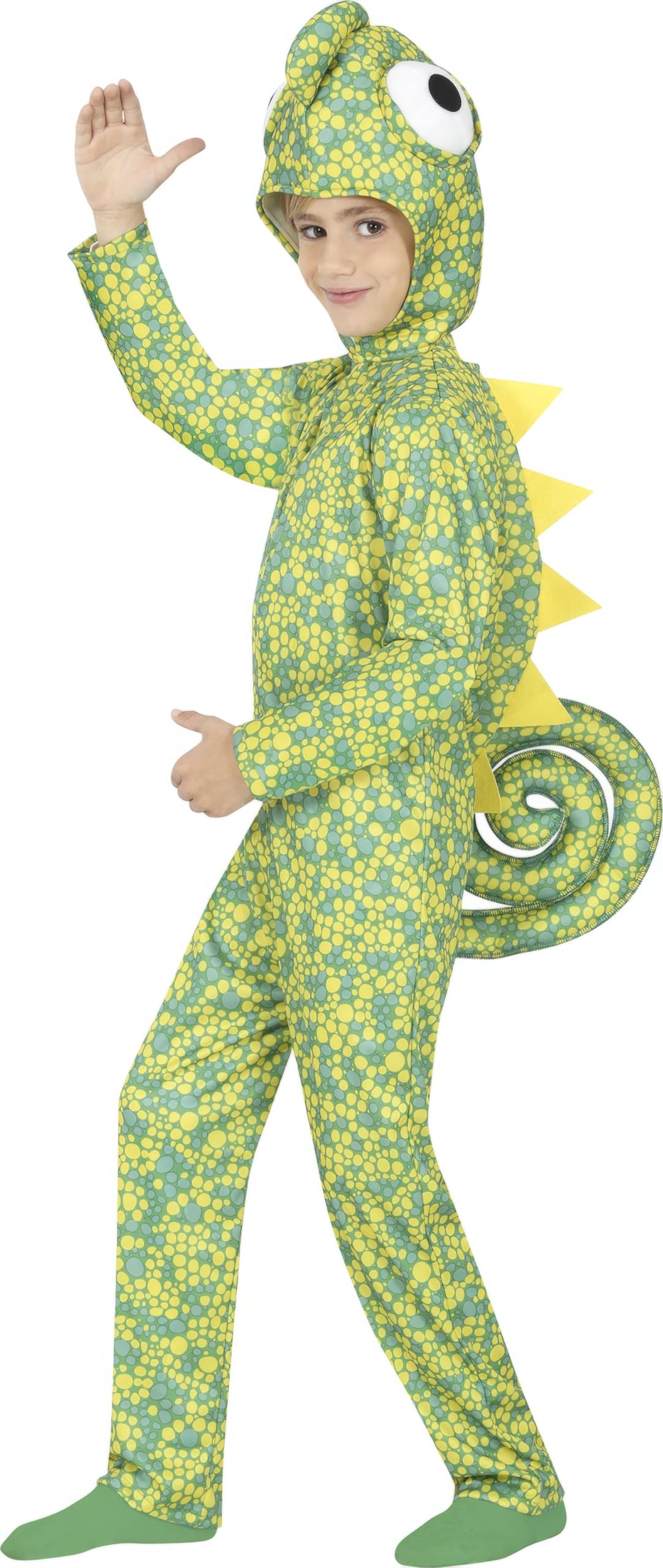 Fiestas GUiRCA Costume da camaleonte per bambini, età 5-6 anni