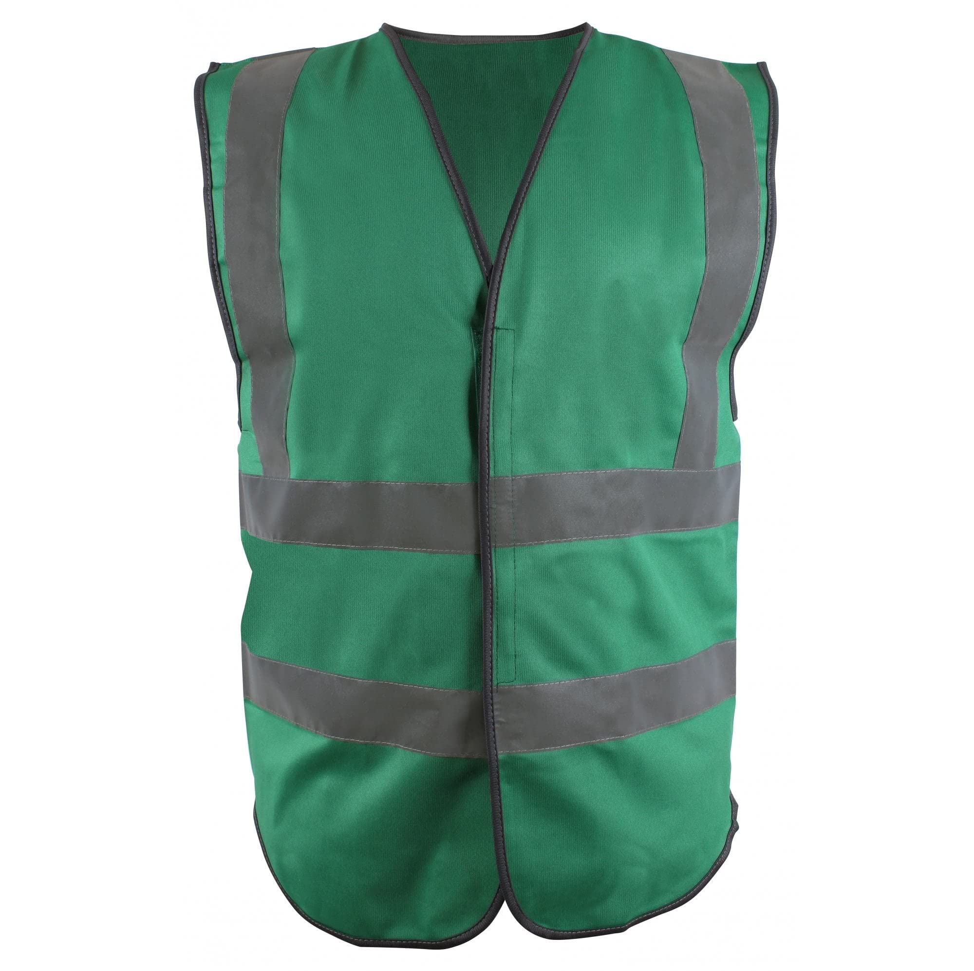 Blackrock Green Enhanced Visibility Vest, High Visibility Vest, Hi Vis Jackets, Safety, Reflective, PPE, Security, Workwear, Mens and Womens - Size 5XL