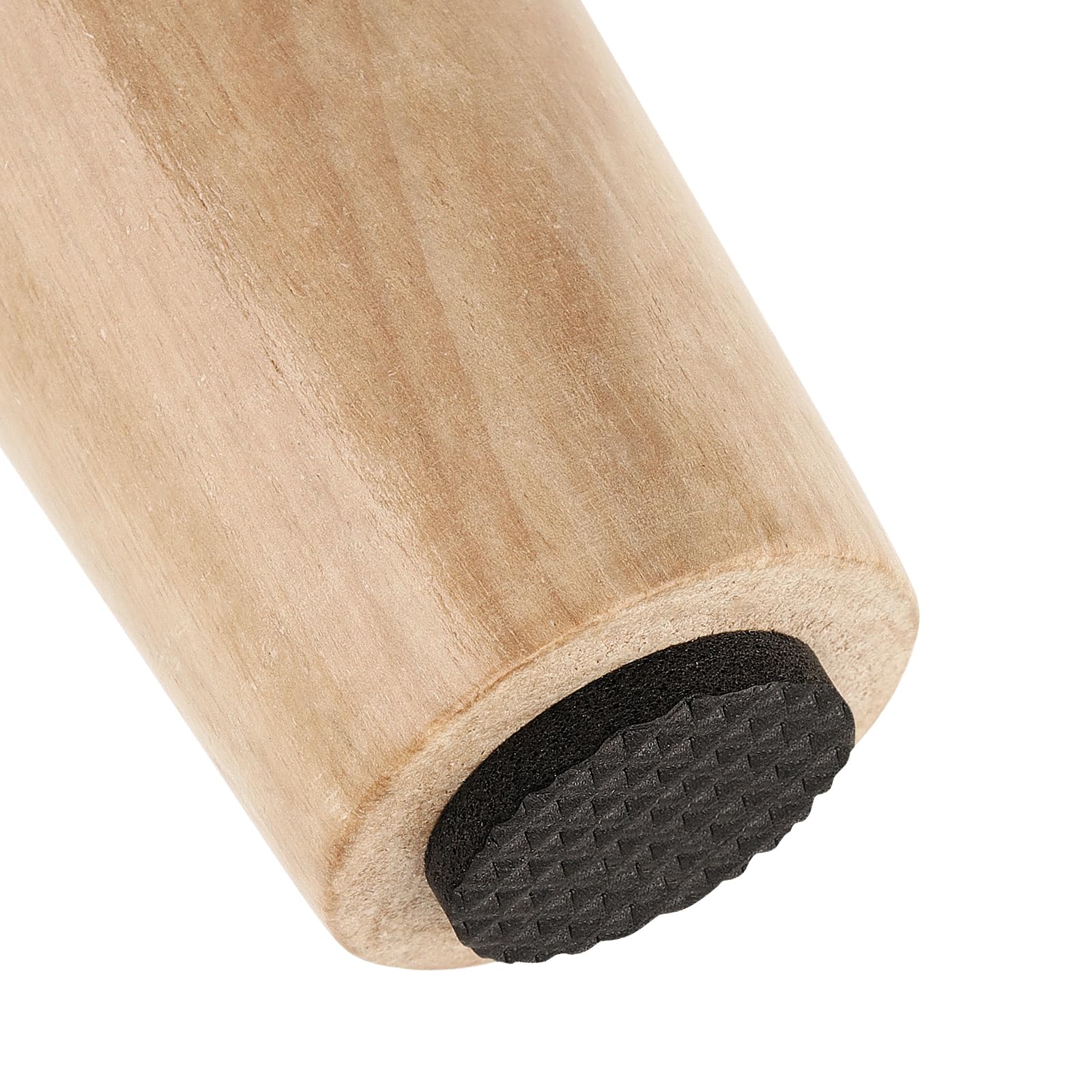 KOHAND 4 Inch Wooden Furniture Leg, 8 Pack Wooden Sofa Legs with Mounting Plates and Screws - Image 3