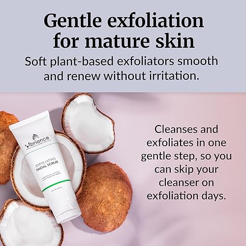 Miniatura 5 de Vibriance Exfoliante facial ultra suave, 4 onzas líquidas, lavado facial exfoliante que desobstruye los poros, exfoliante sin sulfatos y parabenos