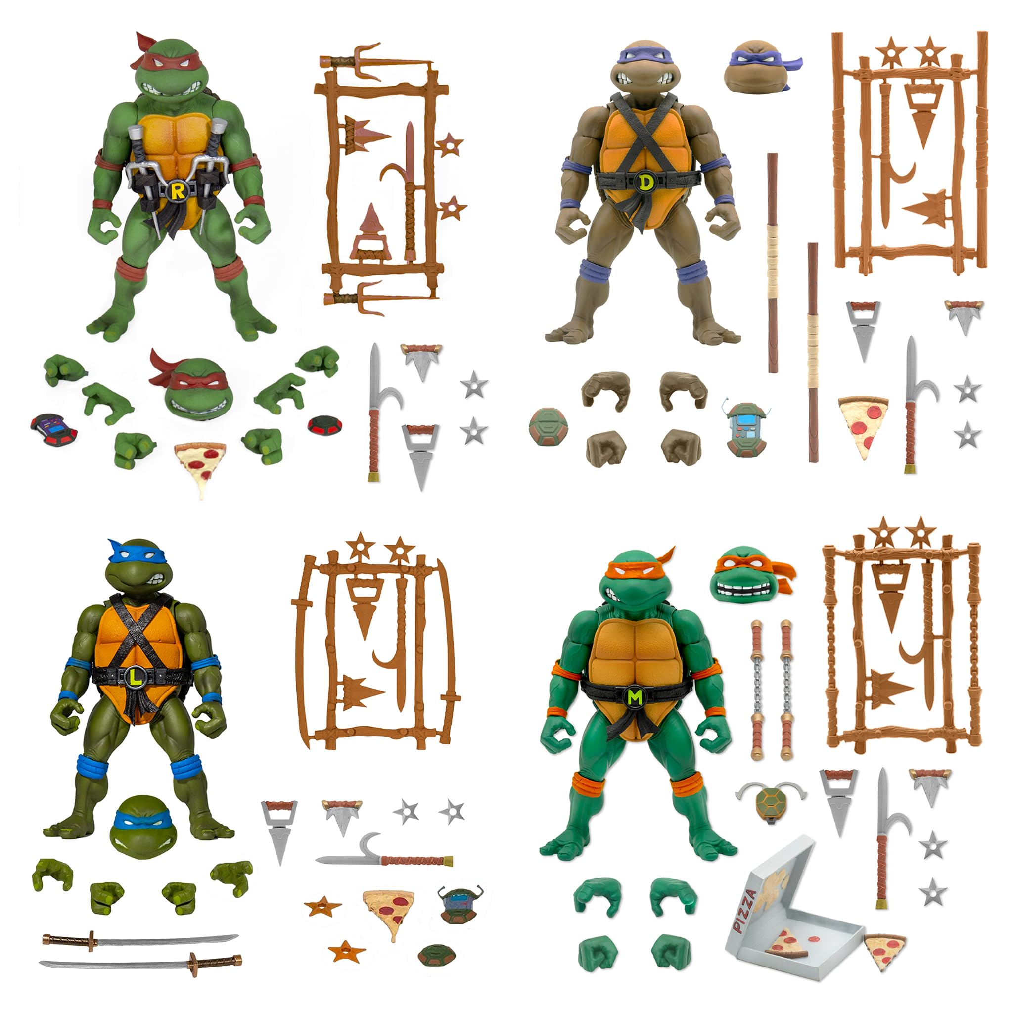 Amazon.com: Super7 ULTIMATES! Teenage Mutant Ninja Turtles