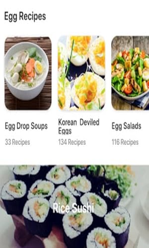 Livro de receitas coreano offline