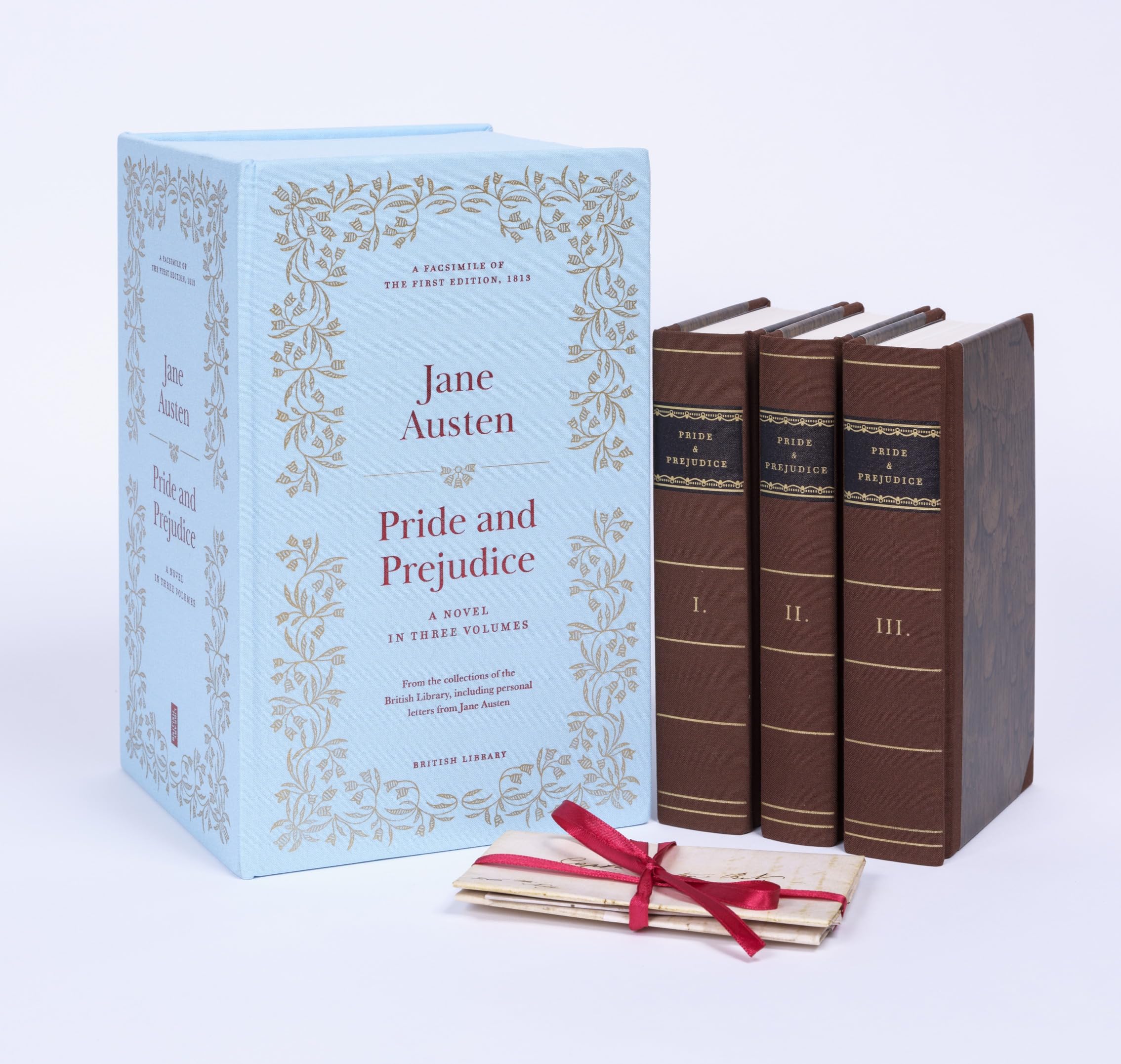 Image for Pride and Prejudice : (British Library Deluxe Facsimile Edition) A Novel in Three Volumes