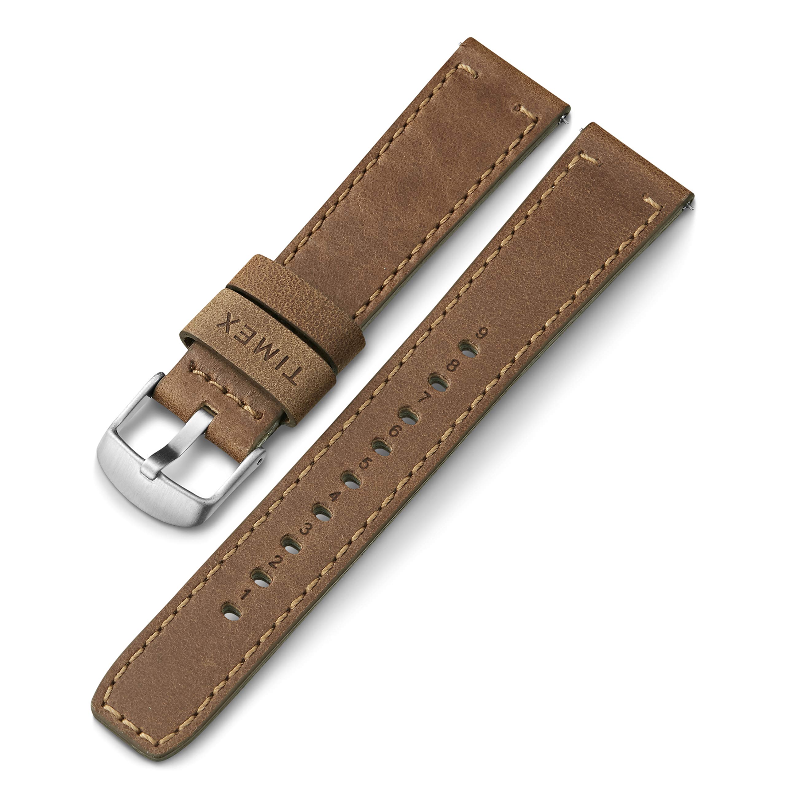 TimexMetropolitan+ 20mm Quick-Release Leather Strap