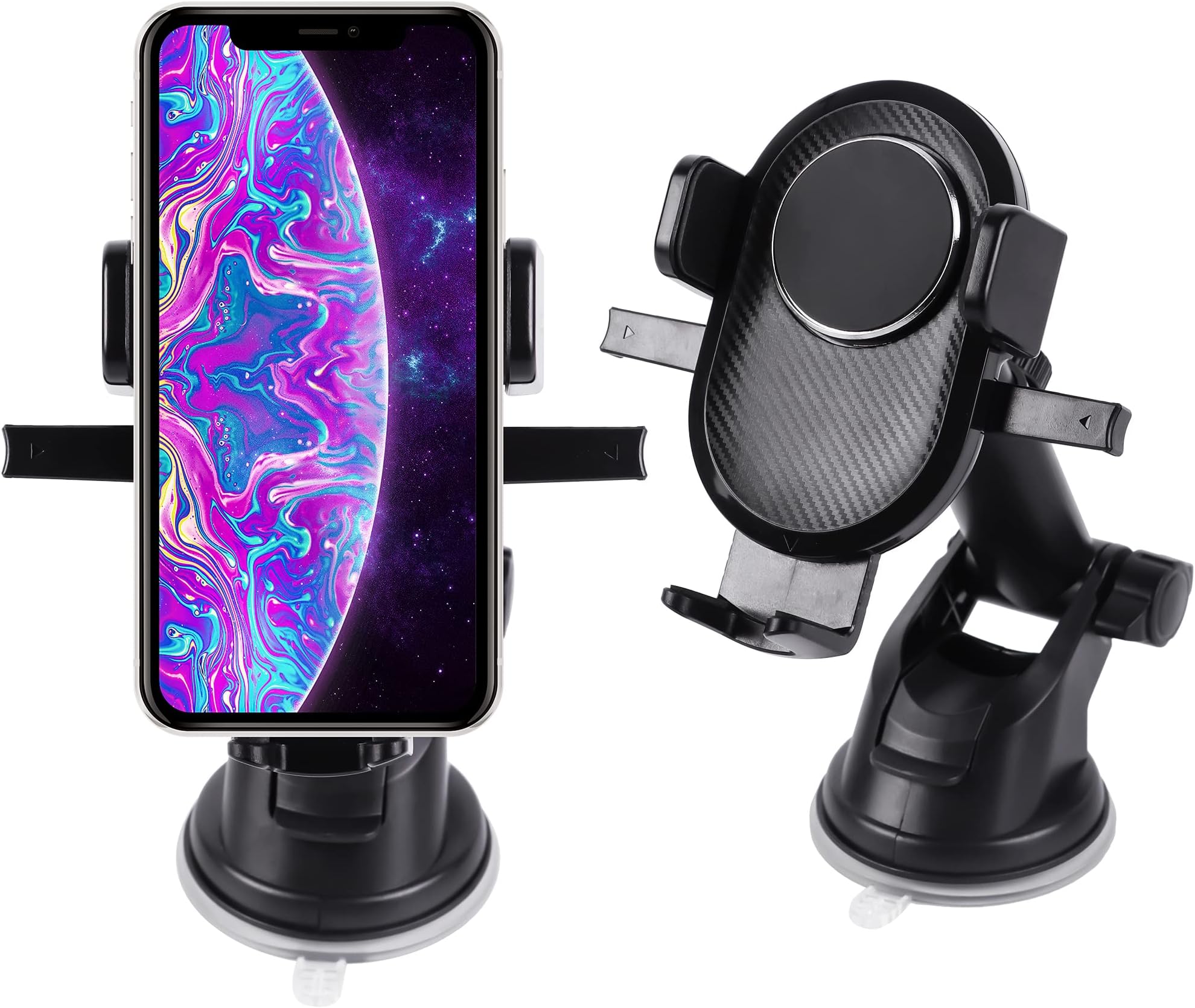 Car Phone Holder Mount Heavy Duty Windshield Phone Mount