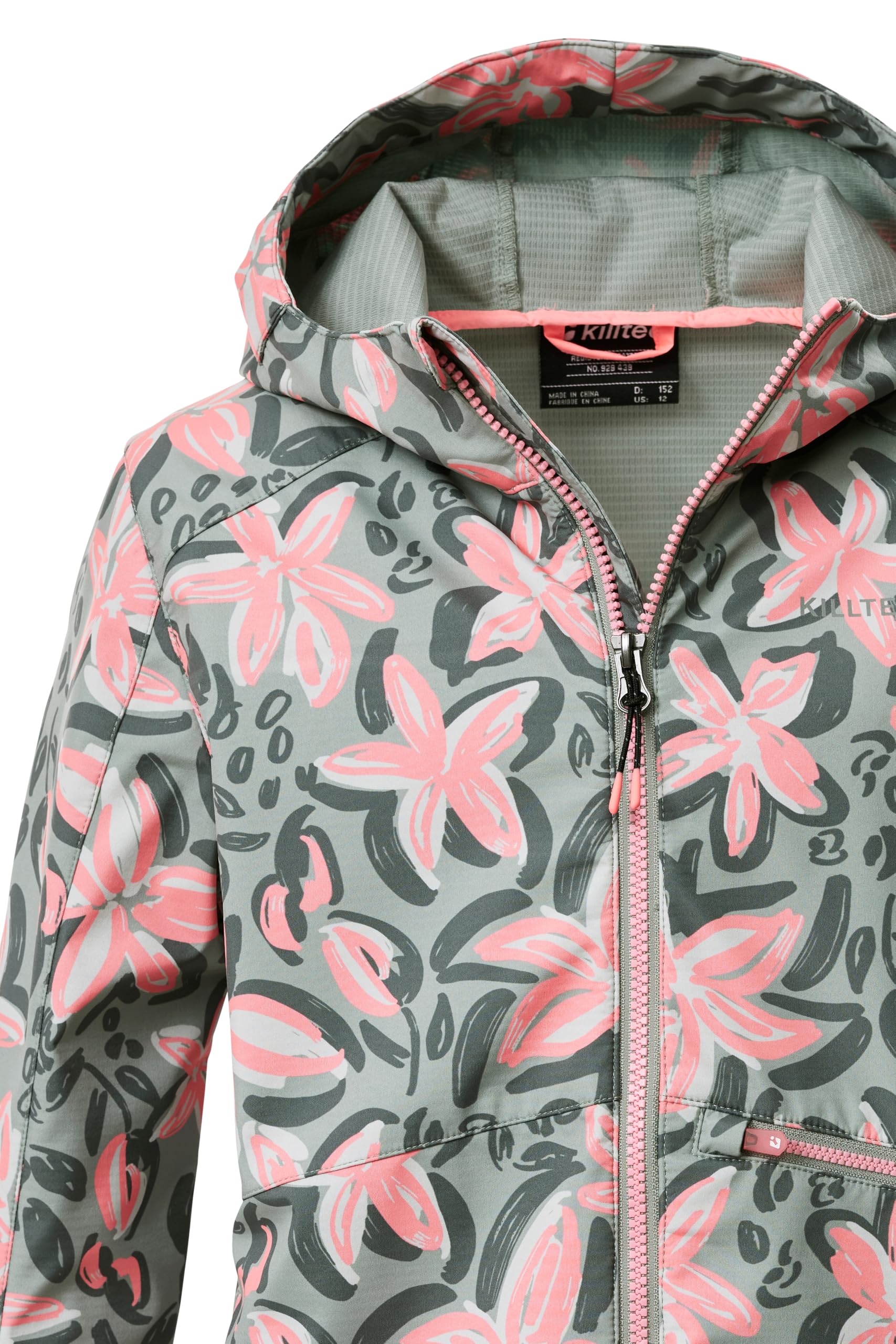 Killtec Mädchen Softshelljacke Outdoorjacke mit Kapuze