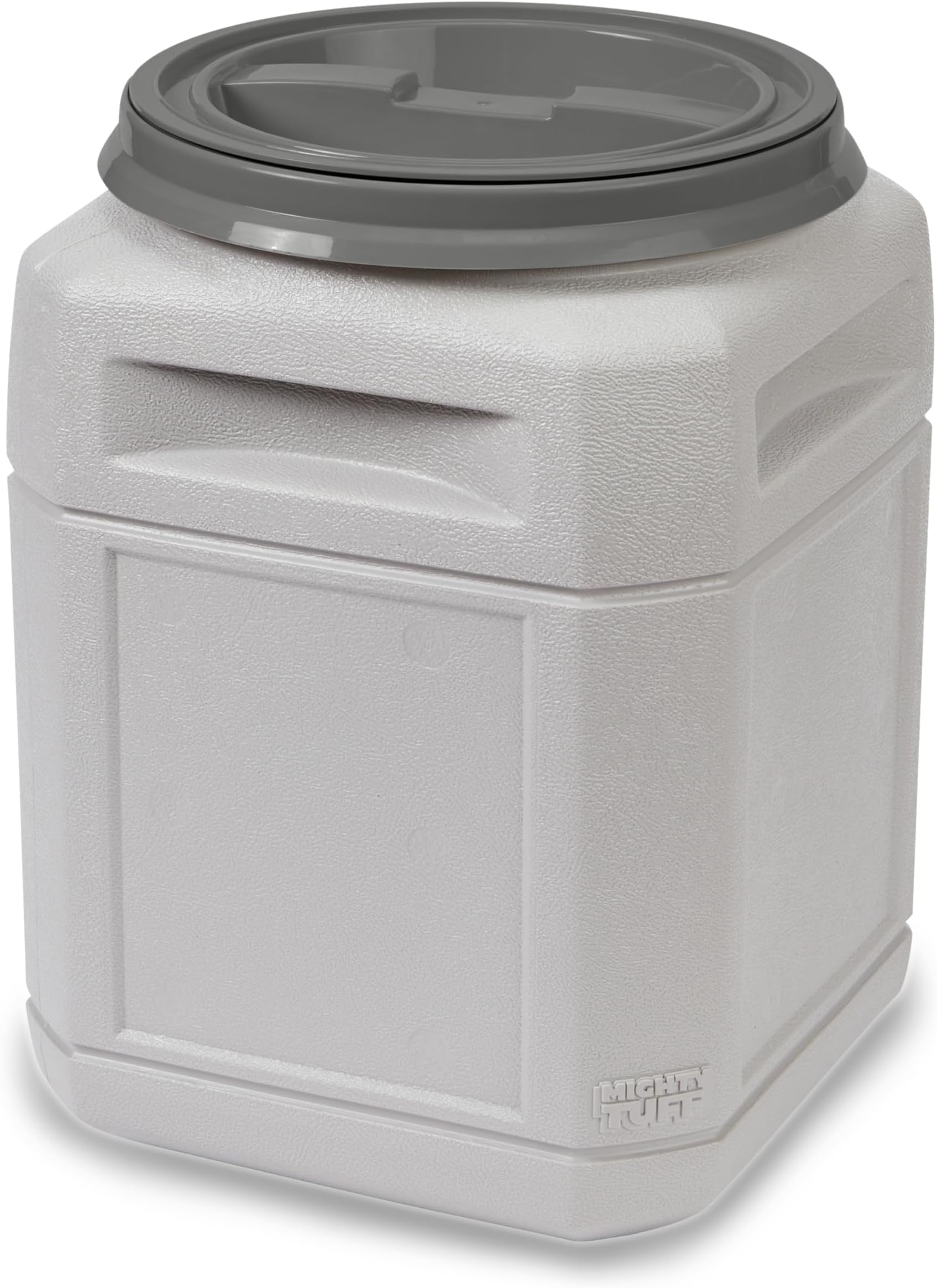 Airtight Dog Food Storage Container – 10 Gal, up to 40 lb Capacity – Cat and Dog Food Container with Twist Lid & Handles – BPA-Free, Made in USA