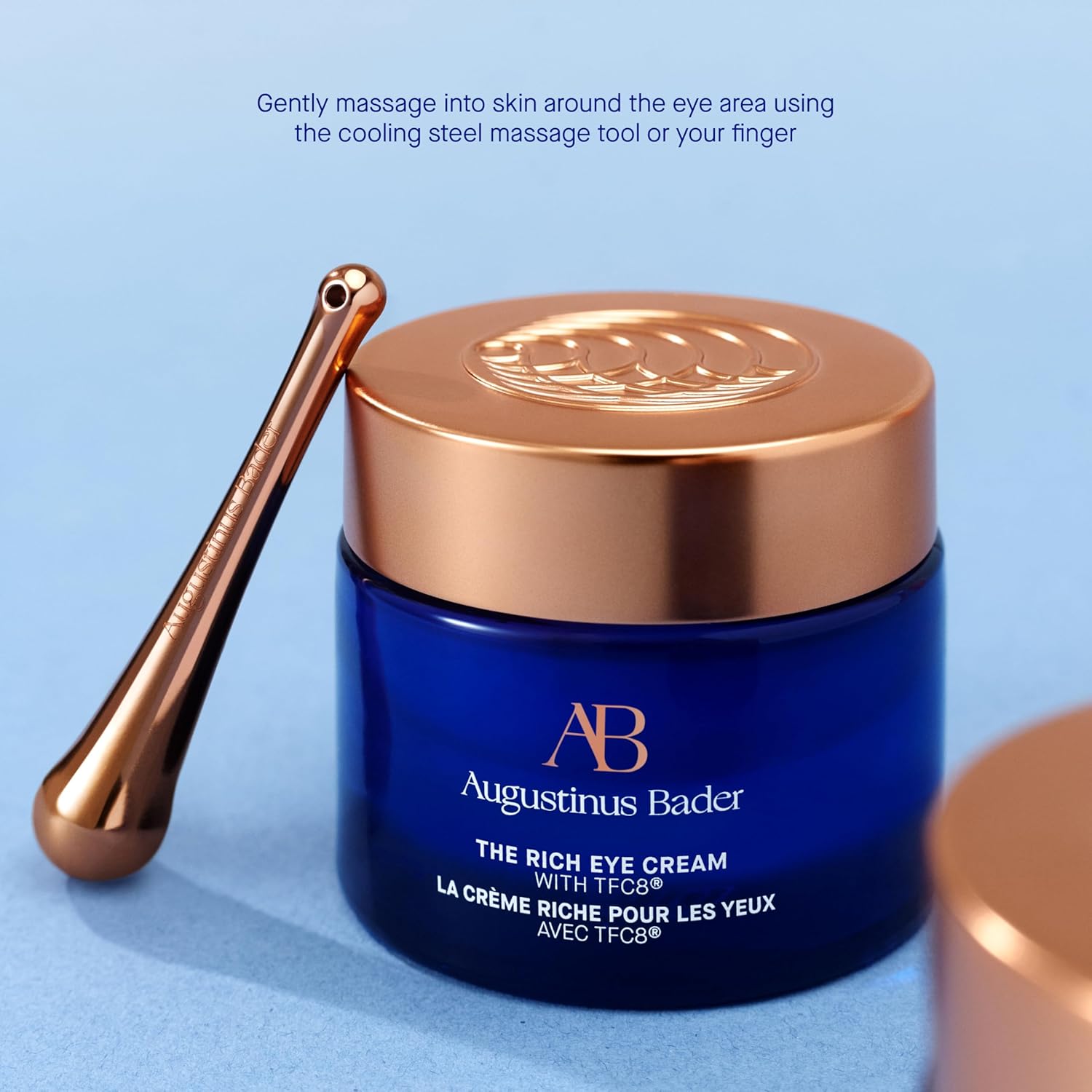 Augustinus Bader The Rich Eye Cream – Luxury Anti-Aging Eye Treatment – Intensively Hydrates, Firms & Smooths Fine Lines – Reduces Puffiness & Brightens Under-Eye – 15 ml / 0.5 fl oz