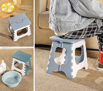 Amazon.co.jp: 踏み台 スツール 脚立 ステップ台 折りたたみ