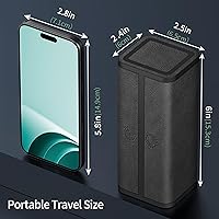 Vista 2 de Organizador de píldoras 2 veces al día, estuche de píldoras AM PM dos veces al día, caja de píldoras de viaje grande desmontable de 7 días